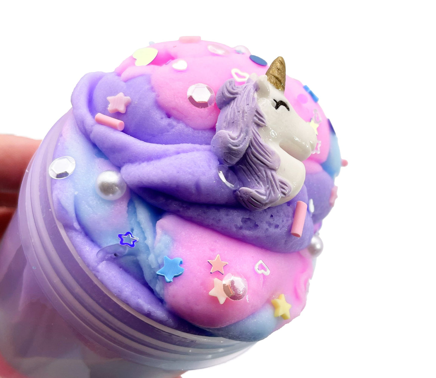Unicorn Fluff Slime