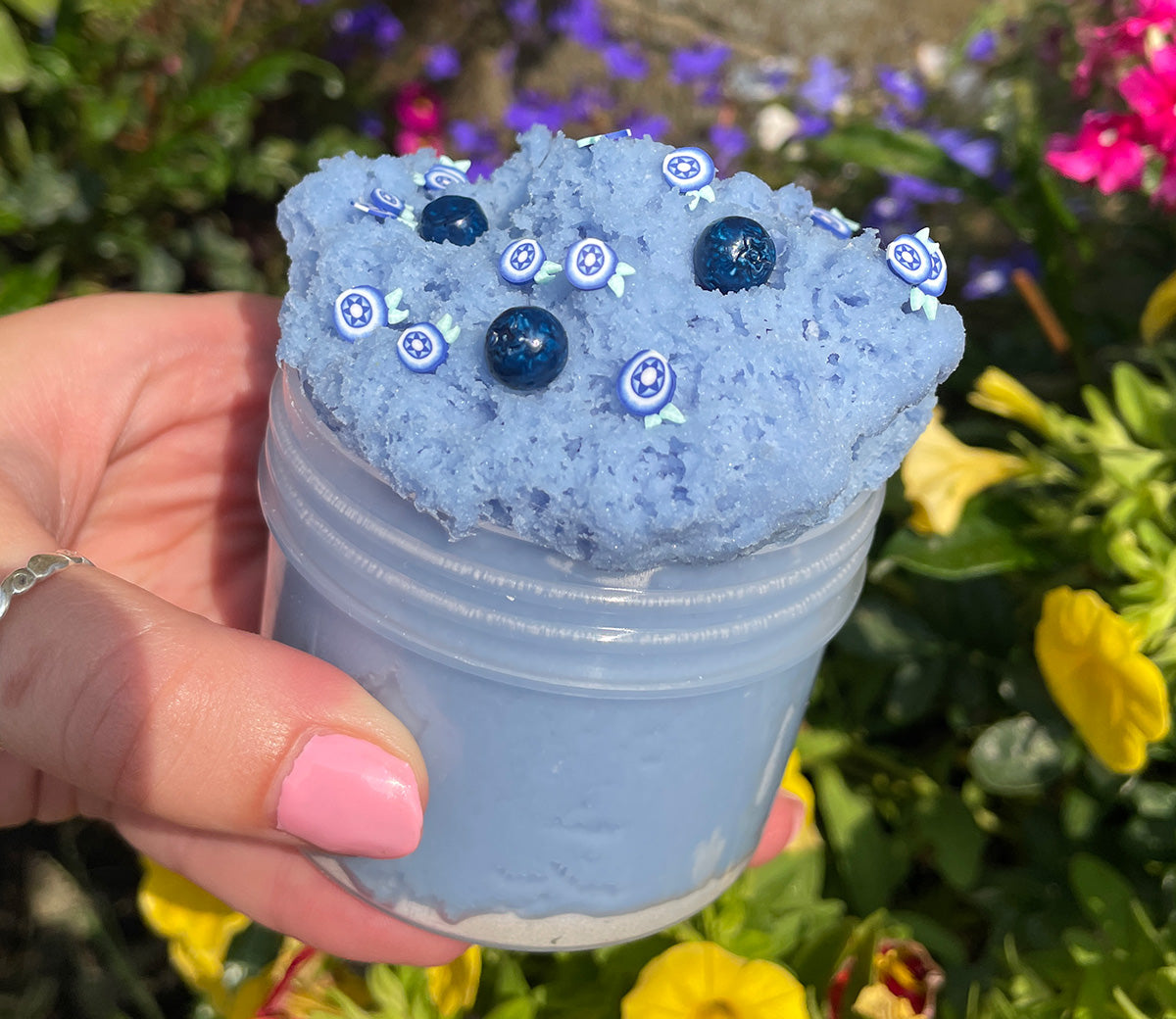 Blueberry Clouds Slime