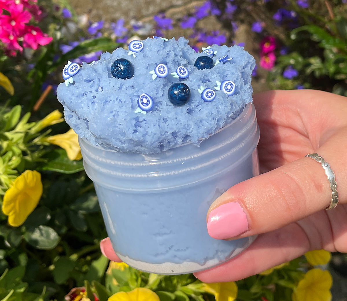 Blueberry Clouds Slime