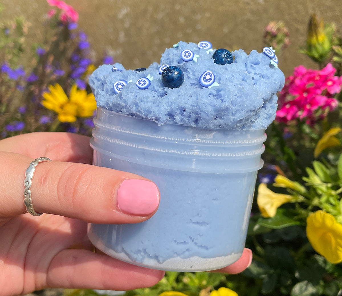 Blueberry Clouds Slime